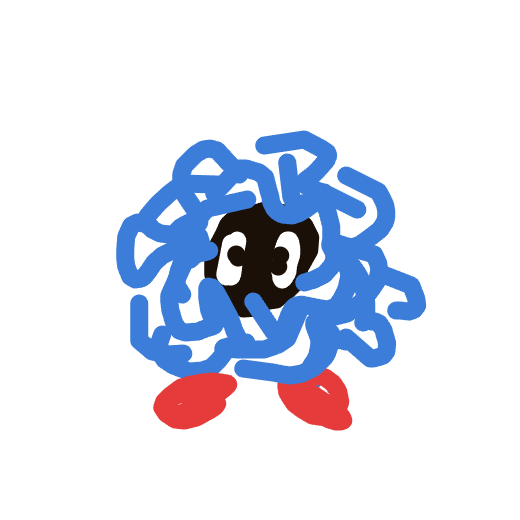 WildElectrode564's drawing of Tangela — Pokémon sketch on Sketchdex