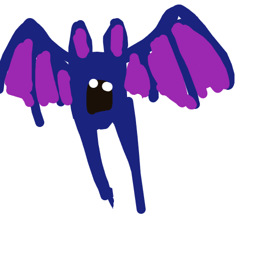 WildElectrode564's drawing of Zubat — Pokémon sketch on Sketchdex