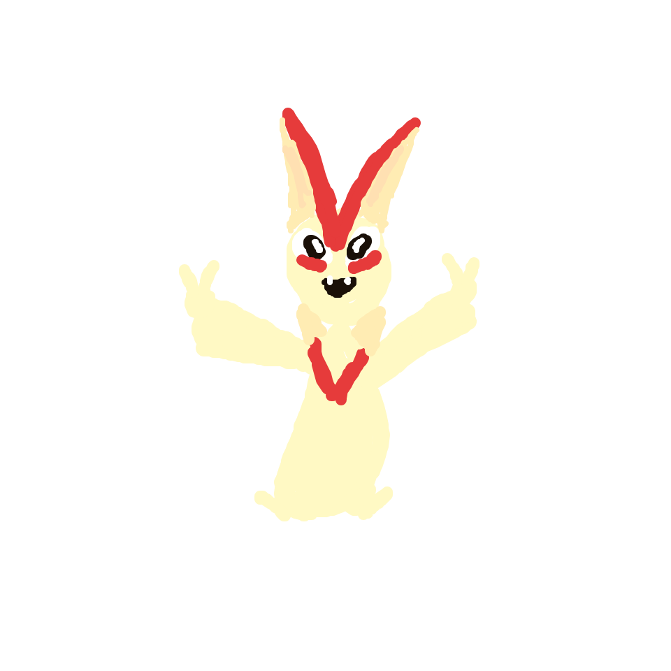 Sqrtl22's drawing of Victini — Pokémon sketch on Sketchdex