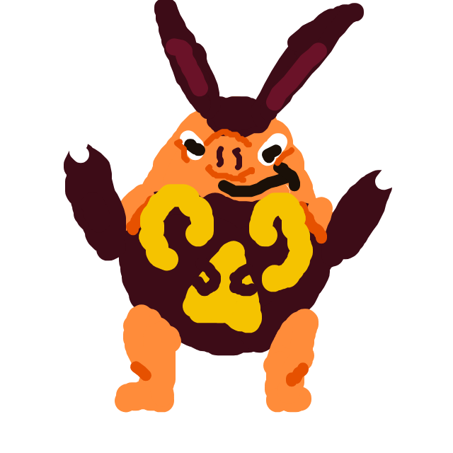 Sqrtl22's drawing of Pignite — Pokémon sketch on Sketchdex