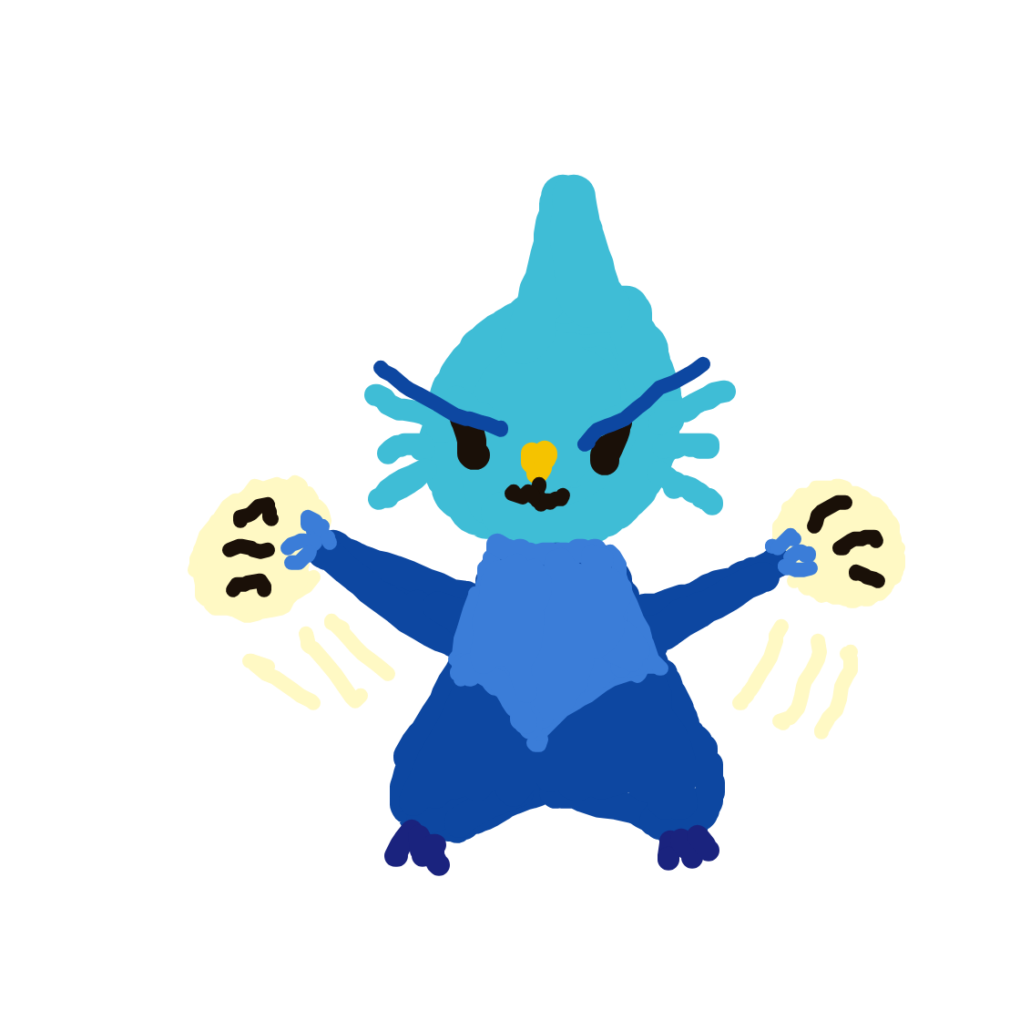 Sqrtl22's drawing of Dewott — Pokémon sketch on Sketchdex