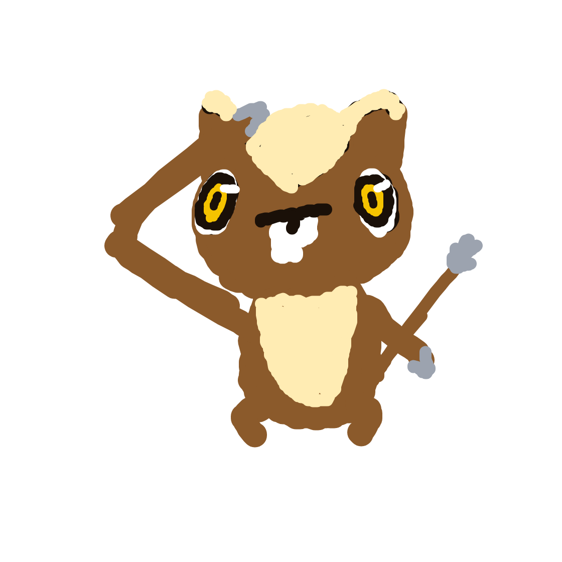 Sqrtl22's drawing of Patrat — Pokémon sketch on Sketchdex