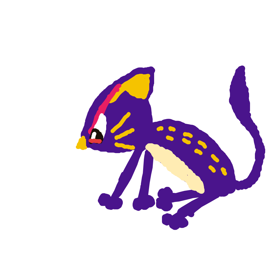 Sqrtl22's drawing of Liepard — Pokémon sketch on Sketchdex