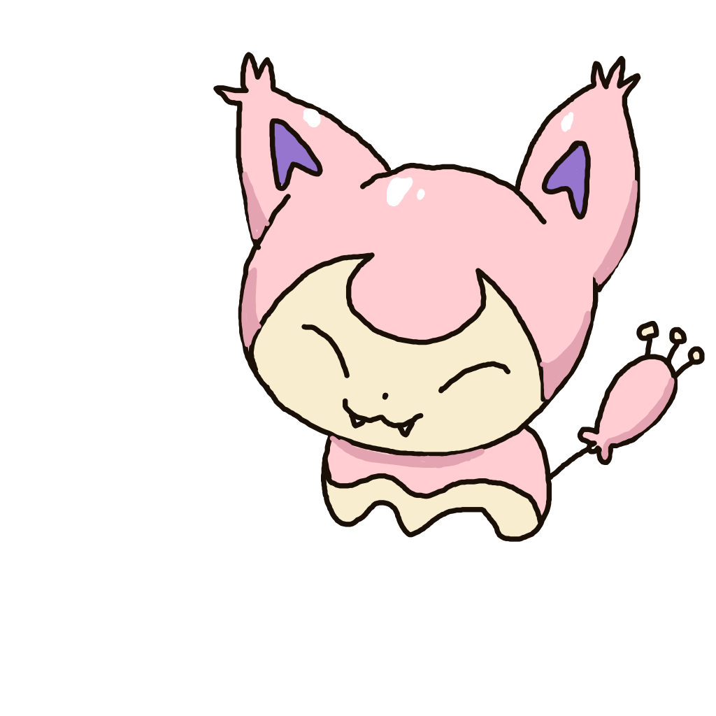Mikkimissingno's drawing of Skitty — Pokémon sketch on Sketchdex