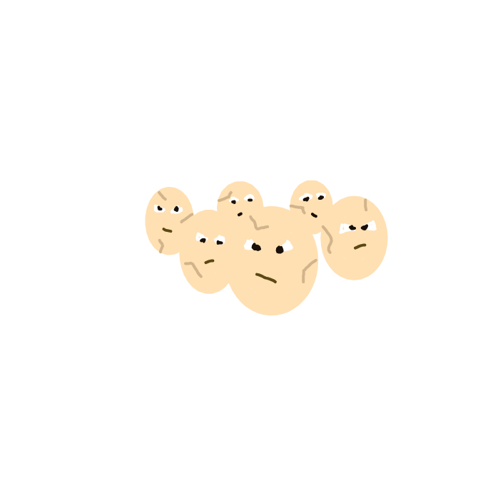 DragonKabutops469's drawing of Exeggcute — Pokémon sketch on Sketchdex