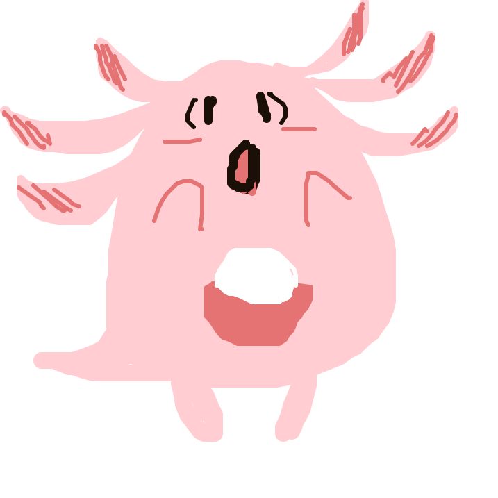 Poketrio's drawing of Chansey — Pokémon sketch on Sketchdex
