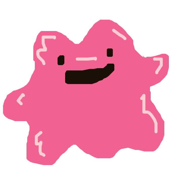 Poketrio's drawing of Ditto — Pokémon sketch on Sketchdex