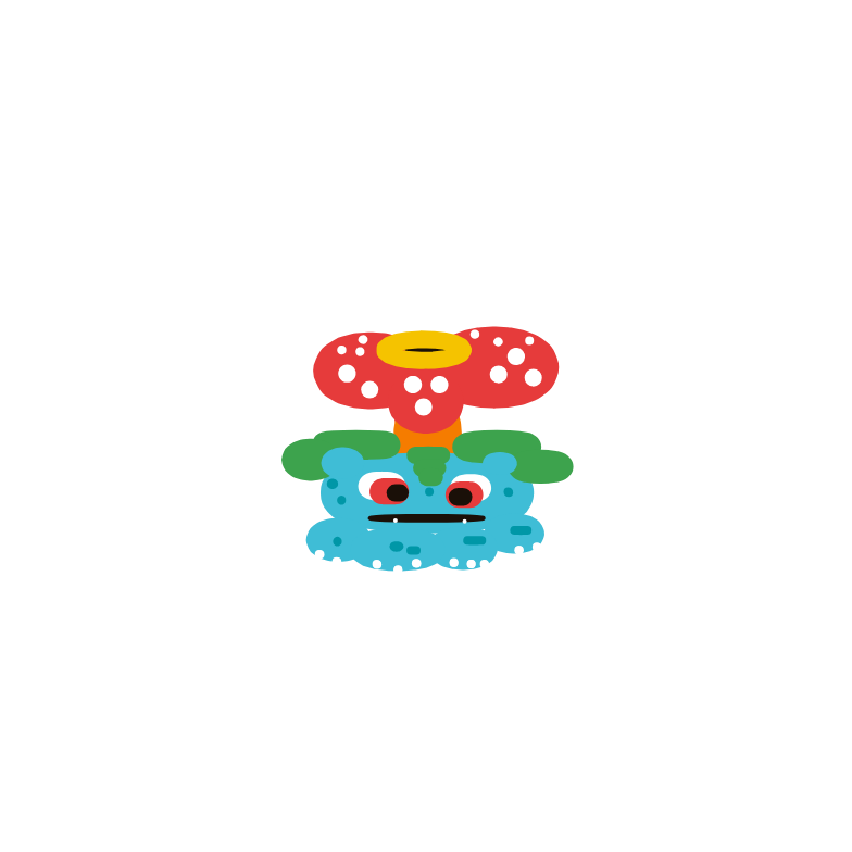 Squabbles's drawing of Venusaur — Pokémon sketch on Sketchdex