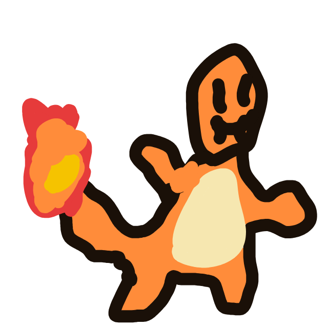 Charmander drawing