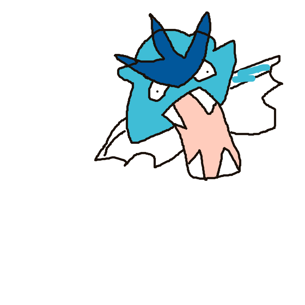 RapidFlareon535's drawing of Gyarados — Pokémon sketch on Sketchdex
