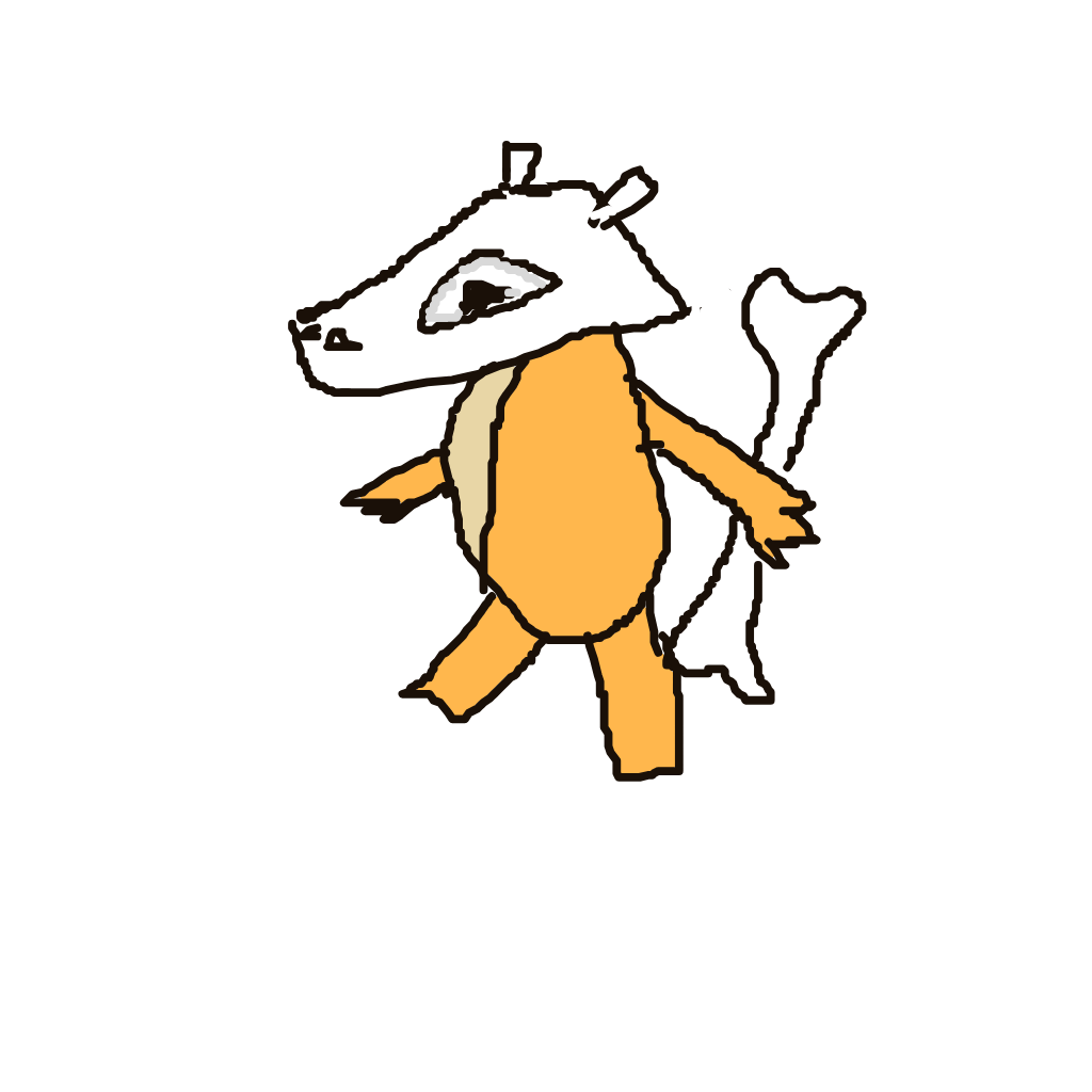 Marowak drawing