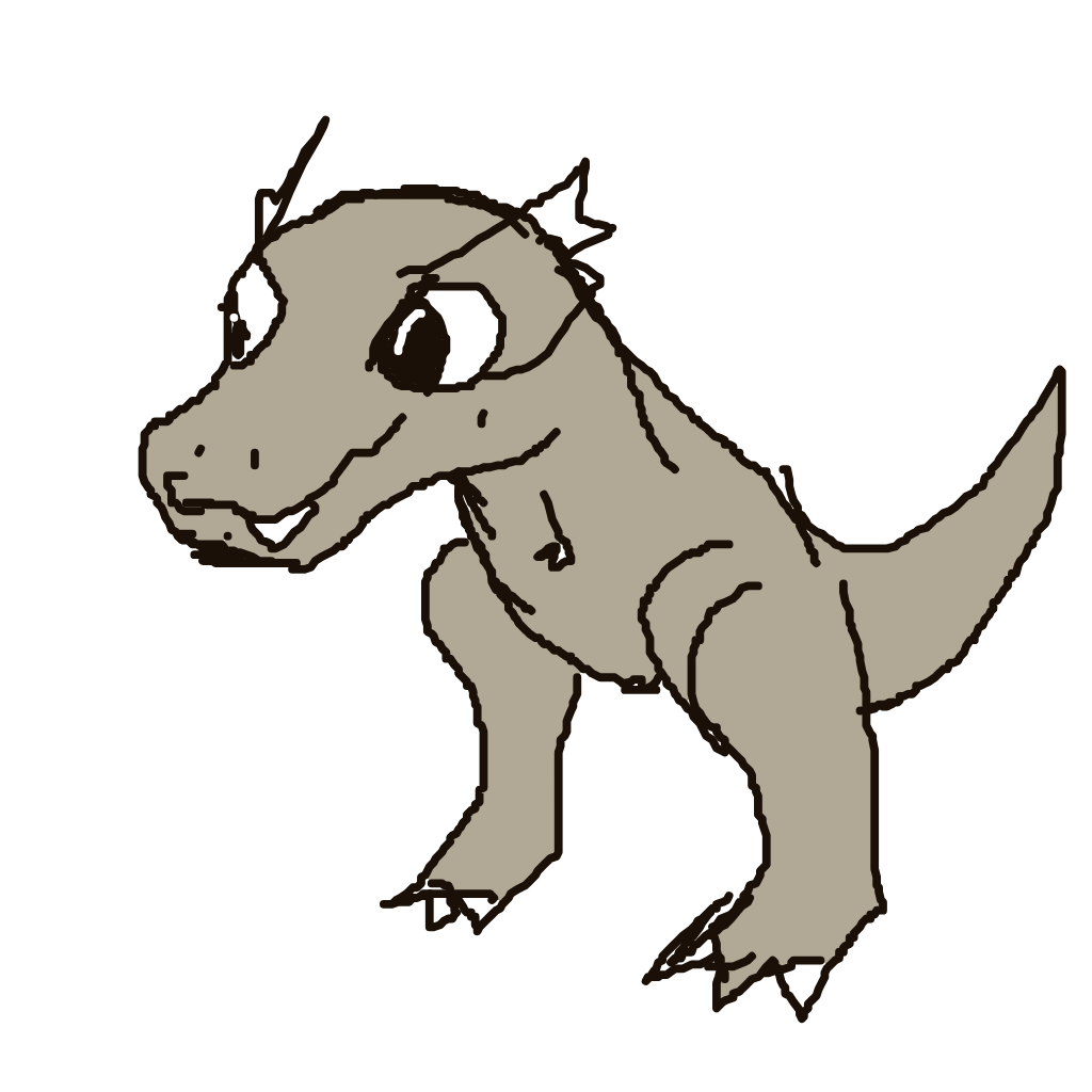 Kluci29's drawing of Tyrunt — Pokémon sketch on Sketchdex