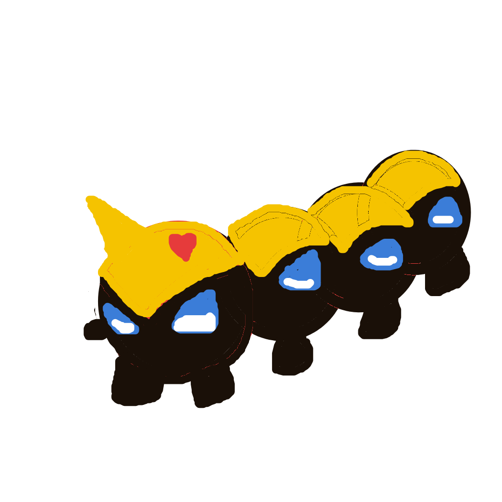 Kluci29's drawing of Falinks — Pokémon sketch on Sketchdex