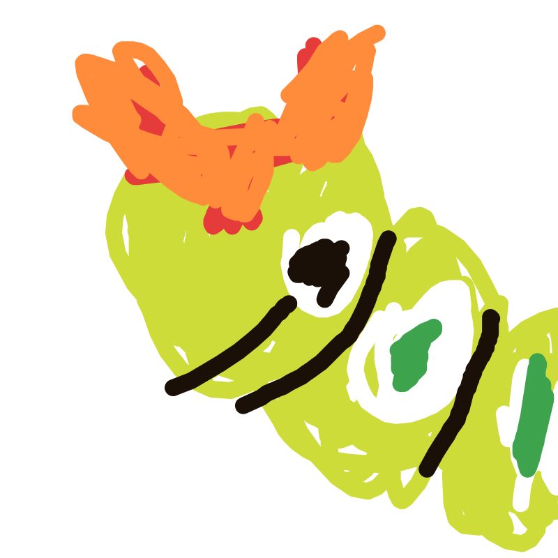 ZAID's drawing of Caterpie — Pokémon sketch on Sketchdex