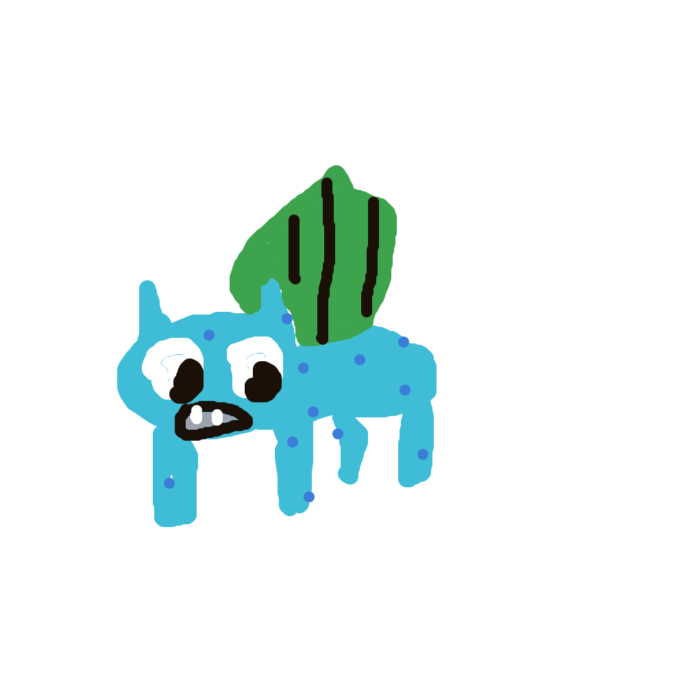 LunarMewtwo699's drawing of Bulbasaur — Pokémon sketch on Sketchdex