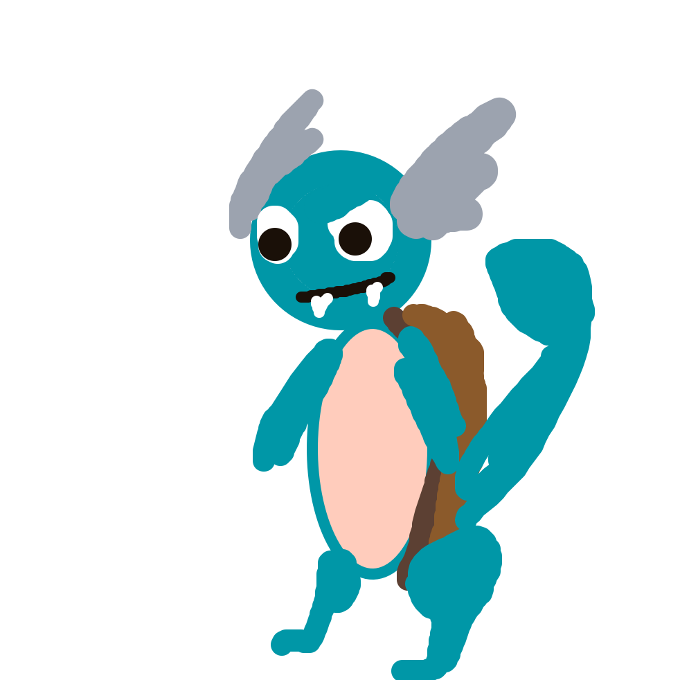 LunarMewtwo699's drawing of Wartortle — Pokémon sketch on Sketchdex