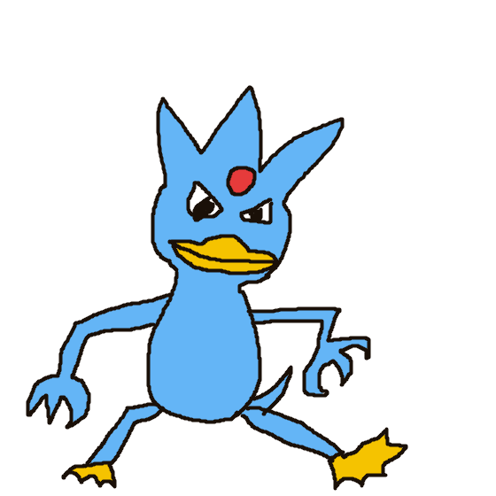 Golduck drawing