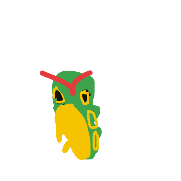 WaveClefable438's drawing of Caterpie — Pokémon sketch on Sketchdex