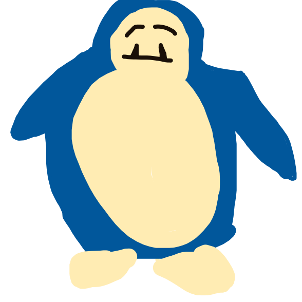 WaveClefable438's drawing of Snorlax — Pokémon sketch on Sketchdex