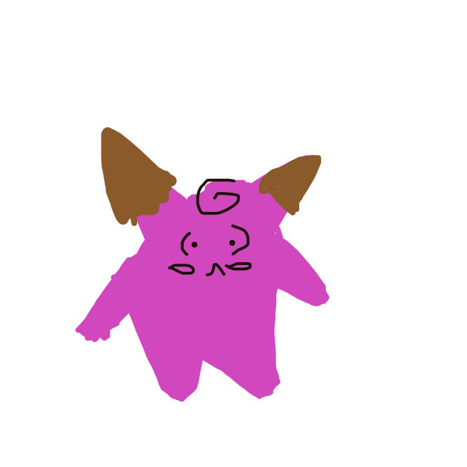 WaveClefable438's drawing of Clefairy — Pokémon sketch on Sketchdex