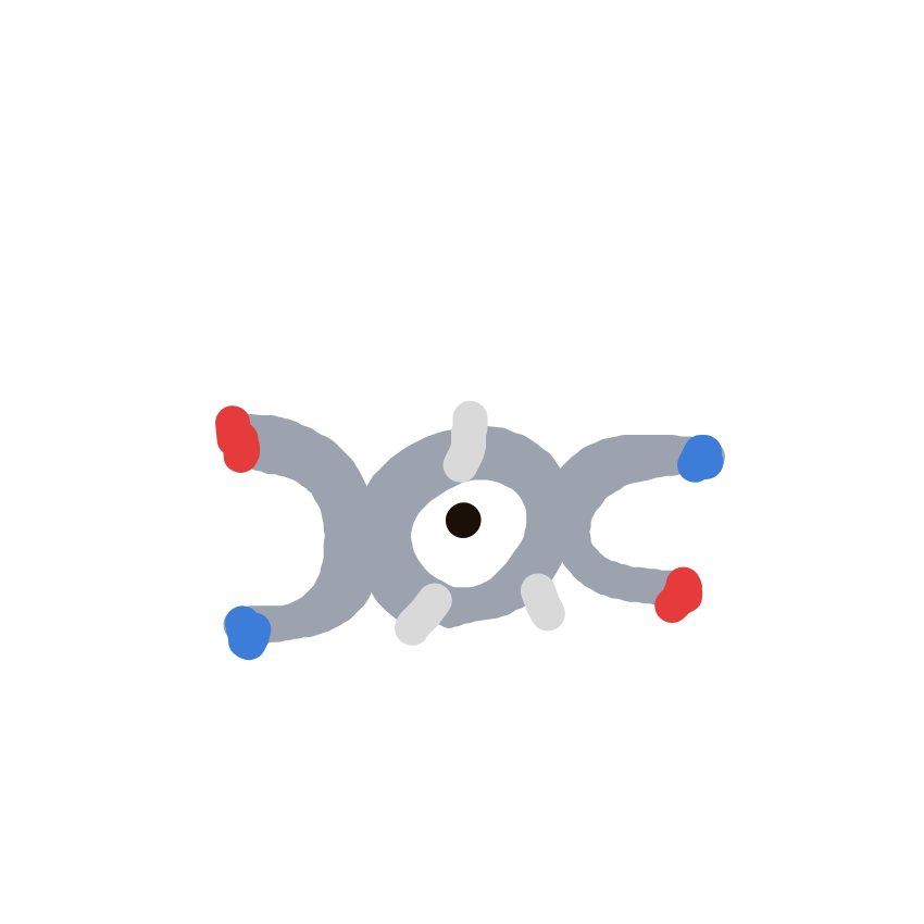 StarryGolem382's drawing of Magnemite — Pokémon sketch on Sketchdex