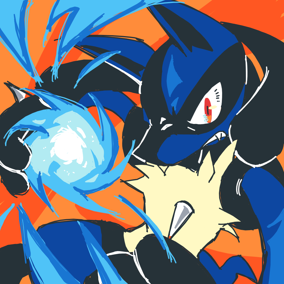 ThatAegislash's drawing of Lucario — Pokémon fan art on Sketchdex
