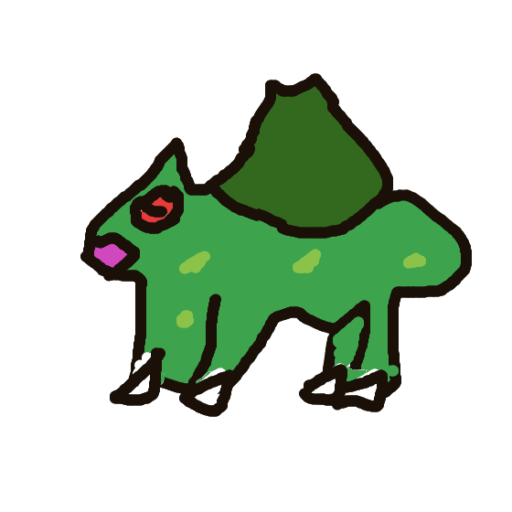 UltraVenusaur639's drawing of Bulbasaur — Pokémon sketch on Sketchdex