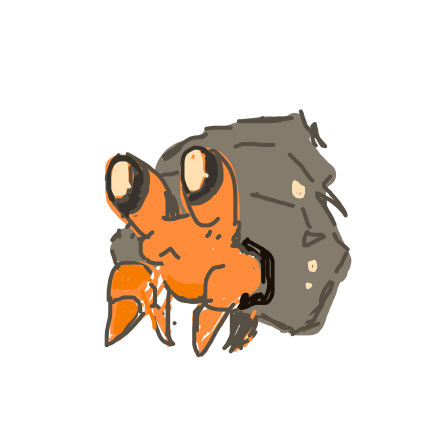 willgraham's drawing of Dwebble — best Pokémon fan art on Sketchdex