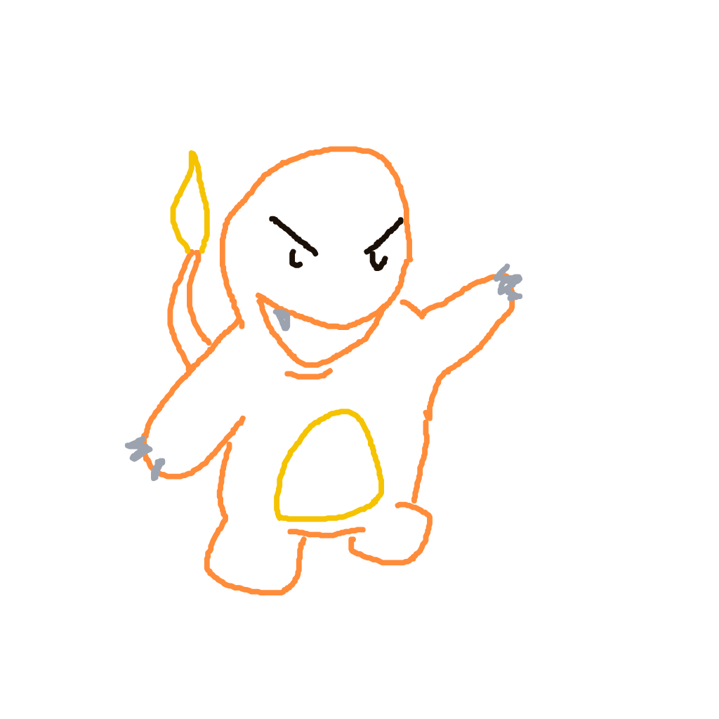 Charmander drawing