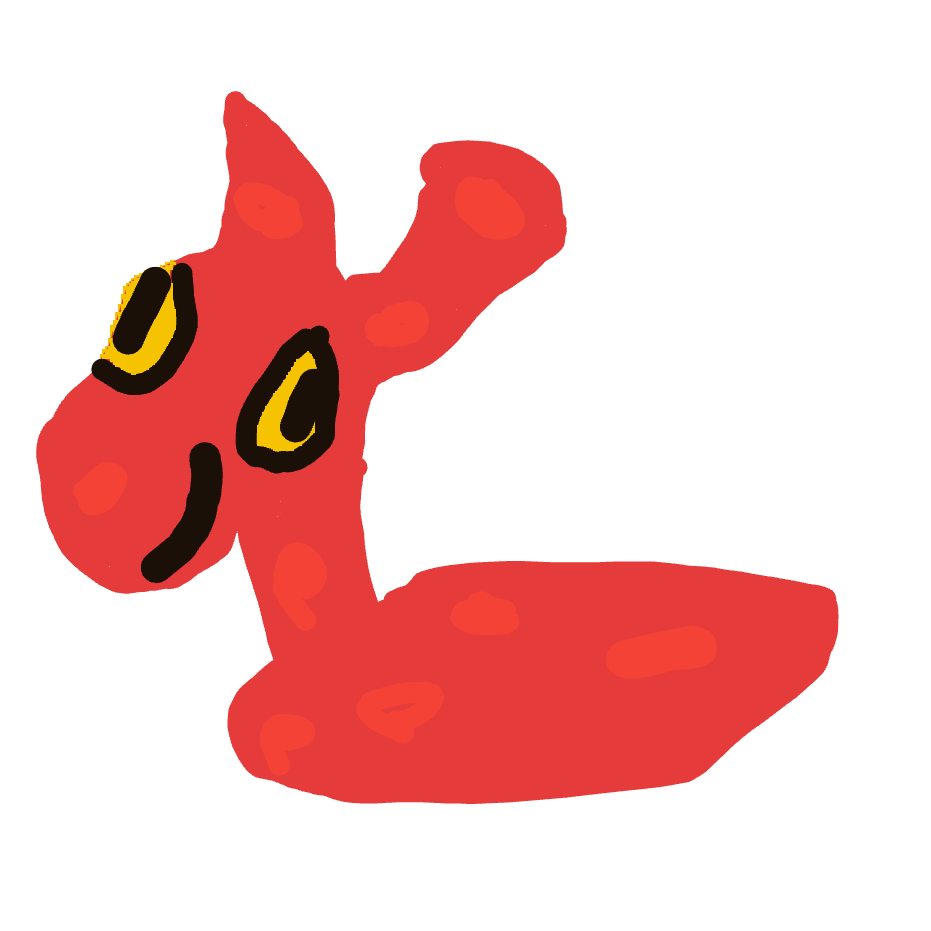 Thoughtless's drawing of Slugma — Pokémon sketch on Sketchdex