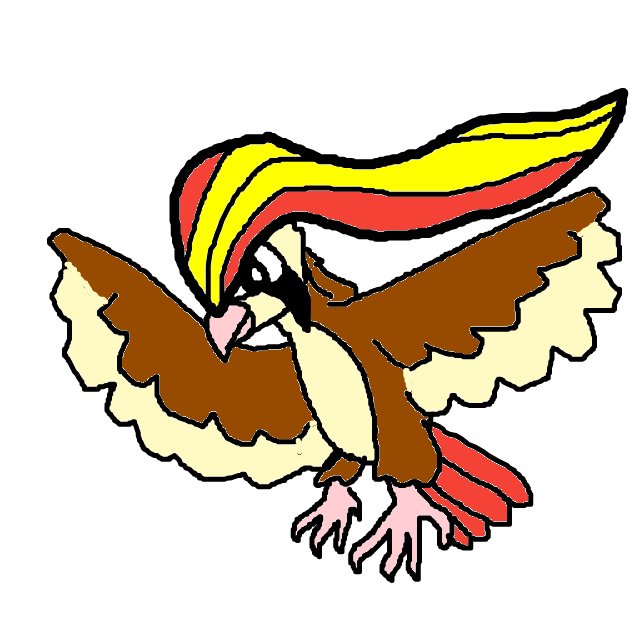 SlitherWingIsCool's drawing of Pidgeot — best Pokémon fan art on Sketchdex