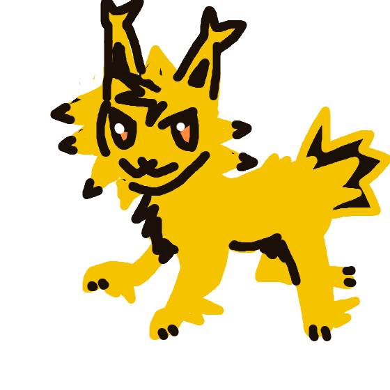 PolarPlatypus's drawing of Jolteon — Pokémon sketch on Sketchdex