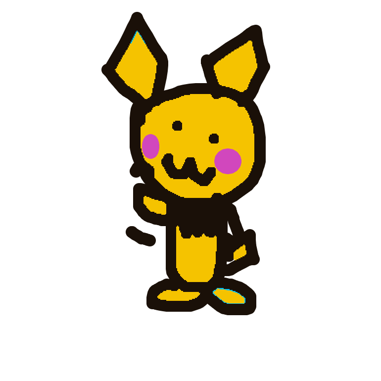 HappySnivy90's drawing of Pichu — Pokémon sketch on Sketchdex