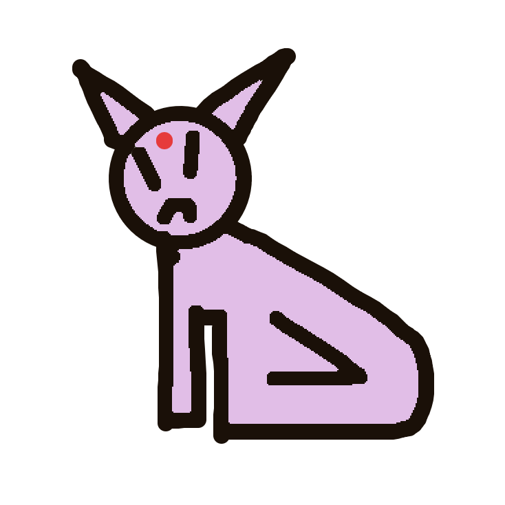 HappySnivy90's drawing of Espeon — Pokémon sketch on Sketchdex