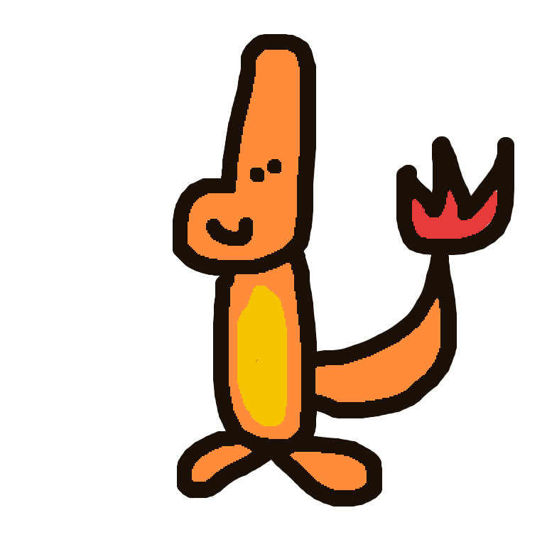 Charmander drawing
