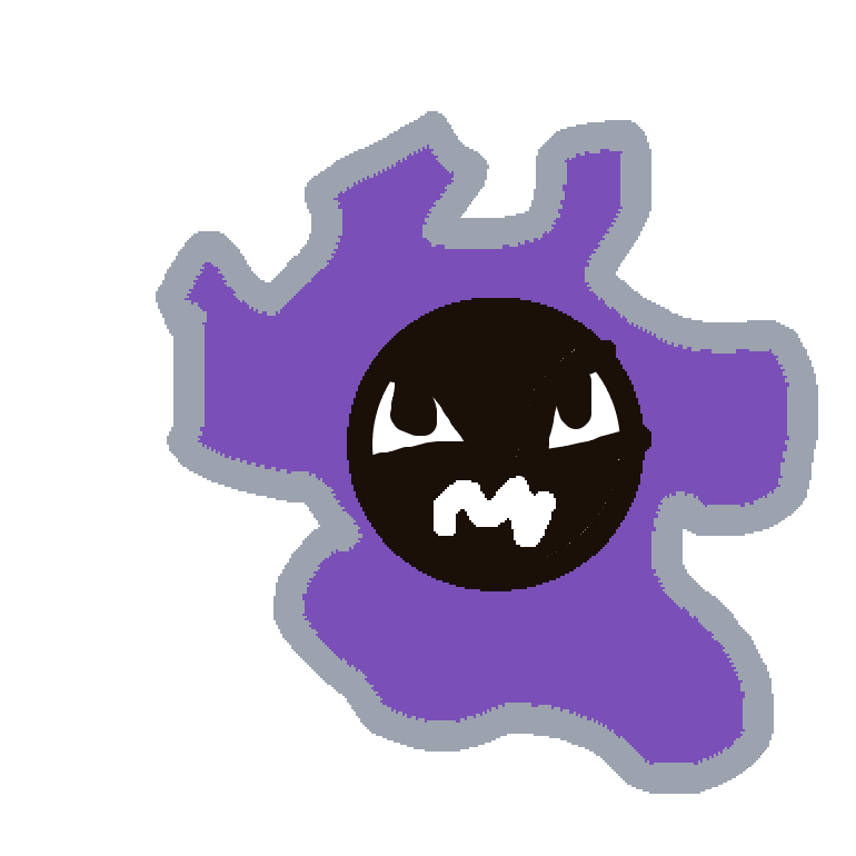 Gastly drawing