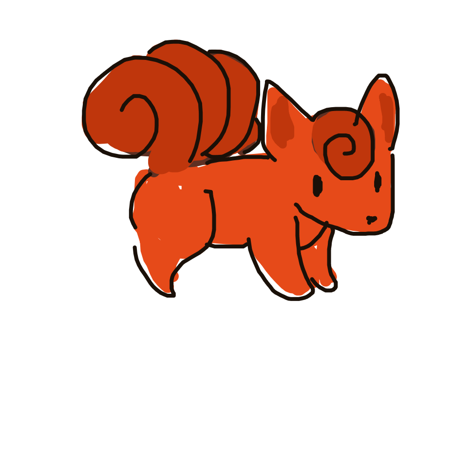 StarryCharizard235's drawing of Vulpix — Pokémon sketch on Sketchdex