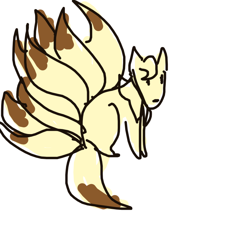 StarryCharizard235's drawing of Ninetales — Pokémon sketch on Sketchdex