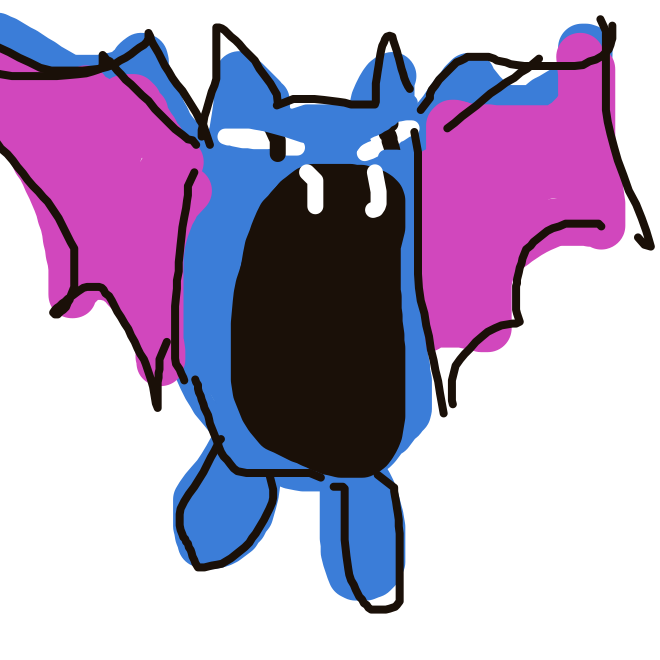 Golbat drawing