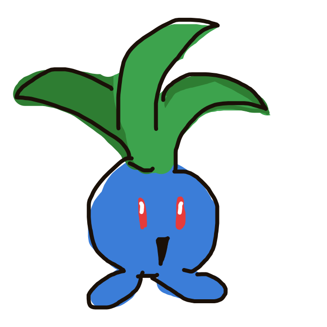Oddish drawing