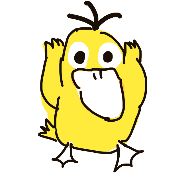 Psyduck drawing