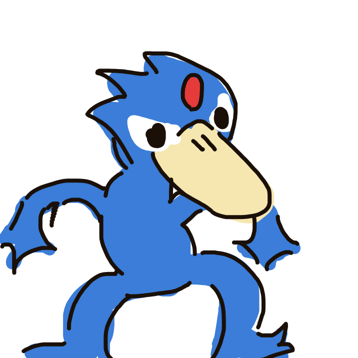 Golduck drawing