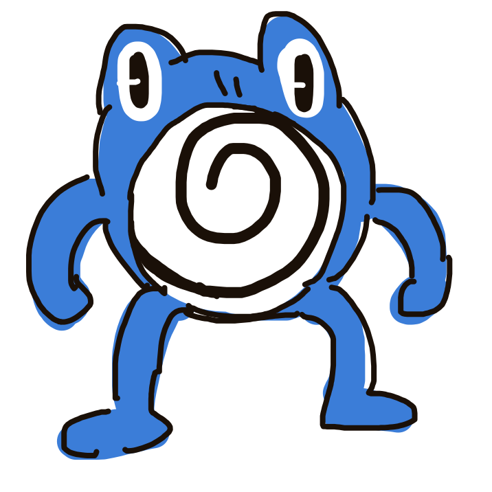 Poliwhirl drawing