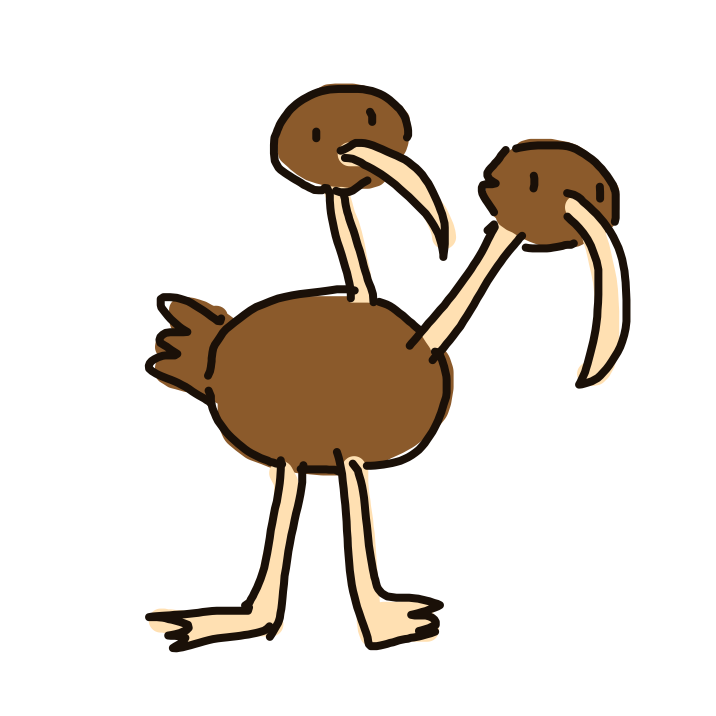 Doduo drawing