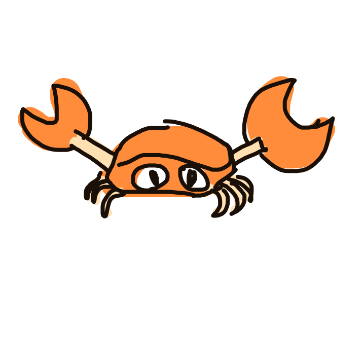 Krabby drawing