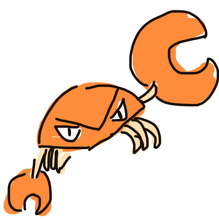 Kingler drawing