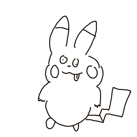 LightBlastoise906's drawing of Pikachu — Pokémon sketch on Sketchdex