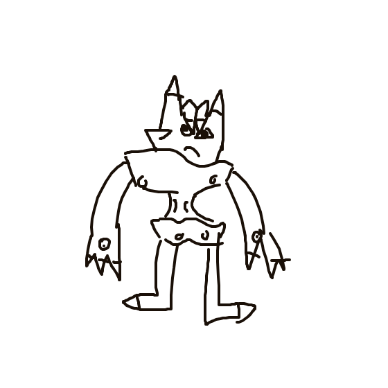 LightBlastoise906's drawing of Barbaracle — Pokémon sketch on Sketchdex