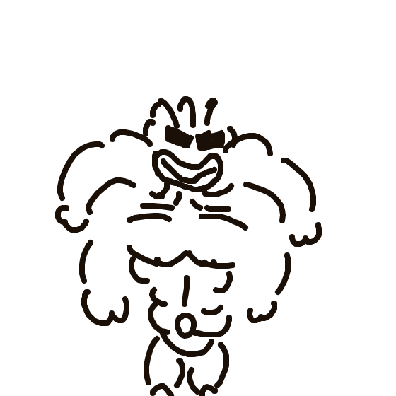 Machamp drawing
