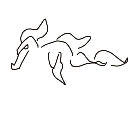 LightBlastoise906's drawing of Dragalge — Pokémon sketch on Sketchdex